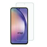 Engo Samsung Galaxy A54 İle Uyumlu Ekran Koruyucu 9H Temperli Kırılmaz Esnek Nano Cam, Çizilmeye Dayanıklı Koruma, HD Şeffaf