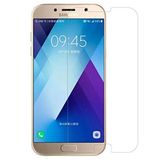 Engo Samsung Galaxy A7 2017 İle Uyumlu Ekran Koruyucu 9H Temperli Kırılmaz Esnek Nano Cam, Çizilmeye Dayanıklı Koruma, HD Şeffaf