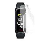 Engo Samsung Galaxy Fit2 İle Uyumlu Ekran Koruyucu, Tam Kaplayan Akıllı Saat Koruması, Çizilmeye Dayanıklı Tpu Koruma 2 Adet, Hd Şeffaf