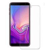Engo Samsung Galaxy J6 Plus İle Uyumlu Ekran Koruyucu 9H Temperli Kırılmaz Esnek Nano Cam, Çizilmeye Ve Darbeye Dayanıklı Koruma, HD Şeffaf