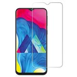 Engo Samsung Galaxy M10 İle Uyumlu Ekran Koruyucu 9H Temperli Kırılmaz Esnek Nano Cam, Çizilmeye Dayanıklı Koruma, HD Şeffaf