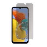 Engo Samsung Galaxy M14 İle Uyumlu Hayalet Ekran Koruyucu, Yandan Görünmeyen Anti-Spy Gizlilik (Privacy) Koruması, 9H Temperli Nano Kırılmaz Esnek Cam, Parlama ve Parmak İzi Önleyici
