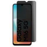 Engo Samsung Galaxy M16 İle Uyumlu Hayalet Ekran Koruyucu, Yandan Görünmeyen Anti-Spy Gizlilik (Privacy) Koruması, 9H Temperli Nano Kırılmaz Esnek Cam, Parlama ve Parmak İzi Önleyici 6.7 İnç