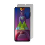 Engo Samsung Galaxy M51 İle Uyumlu Hayalet Ekran Koruyucu, Yandan Görünmeyen Anti-Spy Gizlilik (Privacy) Koruması, 9H Temperli Nano Kırılmaz Esnek Cam, Parlama ve Parmak İzi Önleyici