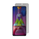 Engo Samsung Galaxy M51 İle Uyumlu Hayalet Ekran Koruyucu, Yandan Görünmeyen Anti-Spy Gizlilik (Privacy) Koruması, 9H Temperli Nano Kırılmaz Esnek Cam, Parlama ve Parmak İzi Önleyici
