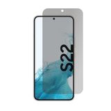 Engo Samsung Galaxy S22 İle Uyumlu Hayalet Ekran Koruyucu, Yandan Görünmeyen Anti-Spy Gizlilik (Privacy) Koruması, 9H Temperli Nano Kırılmaz Esnek Cam, Parlama ve Parmak İzi Önleyici