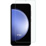 Engo Samsung Galaxy S23 Fe Ekran Koruyucu 9H Temperli Kırılmaz Esnek Nano Cam, Çizilmeye Dayanıklı Koruma, HD Şeffaf