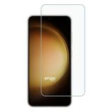 Engo Samsung Galaxy S23 İle Uyumlu Ekran Koruyucu 9H Temperli Kırılmaz Esnek Nano Cam, Çizilmeye Dayanıklı Koruma, HD Şeffaf