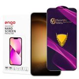 Engo Samsung Galaxy S23 / S22 İle Uyumlu Ekran Koruyucu Antistatik 9H Temperli Kırılmaz Cam, Toz Tutmayan Parmak İzi Önleyici, 5D Tam Kaplayan Esd Koruma, Hd Şeffaf