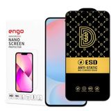 Engo Samsung Galaxy S24 FE İle Uyumlu Ekran Koruyucu Antistatik 9H Temperli Kırılmaz Cam, Toz Tutmayan Parmak İzi Önleyici, 5D Tam Kaplayan Esd Koruma, Hd Şeffaf