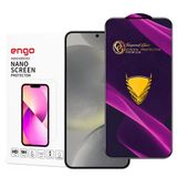 Engo Samsung Galaxy S25 Plus / S24 Plus İle Uyumlu Ekran Koruyucu Antistatik 9H Temperli Kırılmaz Cam, Toz Tutmayan Parmak İzi Önleyici, 5D Tam Kaplayan Esd Koruma, Hd Şeffaf