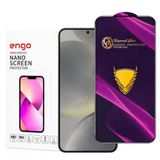 Engo Samsung Galaxy S25 Plus / S24 Plus İle Uyumlu Ekran Koruyucu Antistatik 9H Temperli Kırılmaz Cam, Toz Tutmayan Parmak İzi Önleyici, 5D Tam Kaplayan Esd Koruma, Hd Şeffaf
