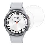Engo Samsung Galaxy Watch 6 Classic 47mm İle Uyumlu Ekran Koruyucu Çizilmeye Dayanıklı Akıllı Saat Koruması, 9H Temperli Kırılmaz Esnek Nano Cam, Hd Şeffaf 2 Adet
