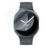 Engo Samsung Galaxy Watch 8 44mm İle Uyumlu Ekran Koruyucu Çizilmeye Dayanıklı Akıllı Saat Koruması, 9H Temperli Kırılmaz Esnek Nano Cam, Hd Şeffaf 2 Adet