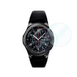 Engo Samsung Gear S3 Frontier İle Uyumlu Ekran Koruyucu Çizilmeye Dayanıklı Akıllı Saat Koruması, 9H Temperli Kırılmaz Esnek Nano Cam, Hd Şeffaf 2 Adet