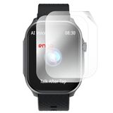 Engo Tecno Watch 3 Active İle Uyumlu Ekran Koruyucu, Tam Kaplayan Akıllı Saat Koruması, Çizilmeye Dayanıklı Tpu Koruma 2 Adet, Hd Şeffaf