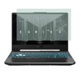 Engo Tuf Gaming F15 15.6 İnç İle Uyumlu Ekran Koruyucu Notebook, 9H Temperli Kırılmaz Esnek Nano Cam, Çizilmeye Ve Darbeye Dayanıklı Laptop Koruma, HD Şeffaf