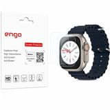Engo Winex Watch 8 Pro Max İle Uyumlu Ekran Koruyucu Çizilmeye Dayanıklı Akıllı Saat Koruması, 9H Temperli Kırılmaz Esnek Nano Cam, Hd Şeffaf 2 Adet