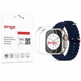 Engo Winex Watch 8 Pro Max İle Uyumlu Ekran Koruyucu, Tam Kaplayan Akıllı Saat Koruması, Çizilmeye Dayanıklı Tpu Koruma 2 Adet, Hd Şeffaf