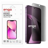 Engo Xiaomi 17T Pro İle Uyumlu Hayalet Ekran Koruyucu, Yandan Görünmeyen Anti-Spy Gizlilik (Privacy) Koruması, 9H Temperli Nano Kırılmaz Esnek Cam, Parlama Ve Parmak İzi Önleyici 6.83 İnç