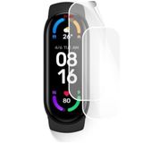 Engo Xiaomi Mi Band 6 İle Uyumlu Ekran Koruyucu Tam Kaplama Şeffaf TPU Film 2 Adet