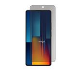 Engo Xiaomi Poco M6 Pro İle Uyumlu Hayalet Ekran Koruyucu, Yandan Görünmeyen Anti-Spy Gizlilik (Privacy) Koruması, 9H Temperli Nano Kırılmaz Esnek Cam, Parlama Ve Parmak İzi Önleyici