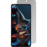 Engo Xiaomi Poco X5 Pro Hayalet Ekran Koruyucu, Yandan Görünmeyen Anti-Spy Gizlilik (Privacy) Koruması, 9H Temperli Nano Kırılmaz Esnek Cam, Parlama ve Parmak İzi Önleyici