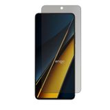 Engo Xiaomi Poco X6 Pro İle Uyumlu Hayalet Ekran Koruyucu, Yandan Görünmeyen Anti-Spy Gizlilik (Privacy) Koruması, 9H Temperli Nano Kırılmaz Esnek Cam, Parlama Ve Parmak İzi Önleyici
