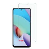 Engo Xiaomi Redmi 10 İle Uyumlu Ekran Koruyucu 9H Temperli Kırılmaz Esnek Nano Cam, Çizilmeye Dayanıklı Koruma, HD Şeffaf
