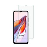 Engo Xiaomi Redmi 12C İle Uyumlu Ekran Koruyucu 9H Temperli Kırılmaz Esnek Nano Cam, Çizilmeye Dayanıklı Koruma, HD Şeffaf