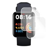 Engo Xiaomi Redmi Watch 2 Lite ile Uyumlu Ekran Koruyucu Tam Kaplama TPU Film 2 Adet