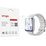 Engo Xiaomi Smart Band 10 Pro İle Uyumlu Ekran Koruyucu, Tam Kaplayan Akıllı Saat Koruması, Çizilmeye Dayanıklı Tpu Koruma 2 Adet, Hd Şeffaf