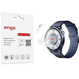 Engo Xiaomi Watch S5 46mm İle Uyumlu Ekran Koruyucu, Tam Kaplayan Akıllı Saat Koruması, Çizilmeye Dayanıklı Tpu Koruma 2 Adet, Hd Şeffaf