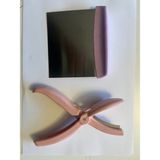Enhavalı Kestane Çizici ve Hamur Kesme Spatulası 2'li Set