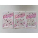 Enhavalı Tırnak Süsleme Sticker 3 Kartela Birden Model1
