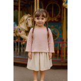 Enhitbaby Çift Kat Müslin Uzun Kollu Bluz - Pembe - 3 - 4 Yaş