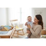Enhitbaby Önü Müslin Arkası Pazen Salya ve Mama Önlüğü, 10 Adet Erkek Set, Fular Önlük, %100 Pamuk, 3 Çıtçıt Ayarlı - 0 - 2 Yaş - Mavi
