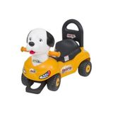 Enhoş Oyuncak Unisex Sarı Pedalsız Köpek Kafalı Araba Sarı Tek Ebat