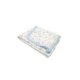 ENİA BABY Bebek Tek Kat Kapitone Battaniye Kundak 80x90 Cm