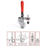 Enigma 1210 UFA Dikey Pozisyon Alın Taban Klemp