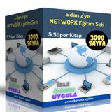 Enine Boyuna Adan Zye Network Eğitim Seti (5 Süper Kitap) - Enine Boyuna Eğitim