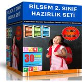 Enine Boyuna Eğitim Bilsem 2. Sınıf Hazırlık Seti (4 Kitap)
