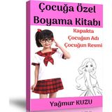 Enine Boyuna Eğitim Çocuğa Özel Boyama Kitabı (Kız Çocukları Için)