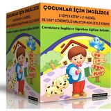 Enine Boyuna Eğitim Çocuklar Için Ingilizce Eğitim Seti (3 Kitap + 15 Saat Anlatım)