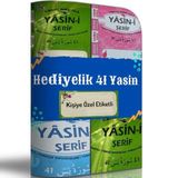 Enine Boyuna Eğitim Efdal Yasin-i Şerif Çanta Boy - Üçlü - 41 Adet