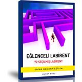 Enine Boyuna Eğitim Eğlenceli Labirent Kitabı (spiralli)
