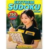 Enine Boyuna Eğitim Ekstrem Sudoku Kitabı (Spiralli Kitap 750 Sudoku)