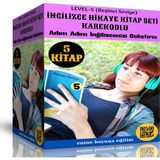Enine Boyuna Eğitim İngilizce Hikaye Seti Level-5 (Karekodlu 5 Kitap)