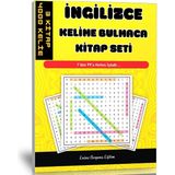Enine Boyuna Eğitim İngilizce Kelime Bulmaca Kitap Seti 3 Kitap