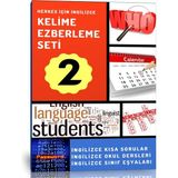 Enine Boyuna Eğitim İngilizce Kelime Ezberleme Modüler Kitap Seti (Kısa Sorular-Okul Dersleri-Sınıf Eşyaları)